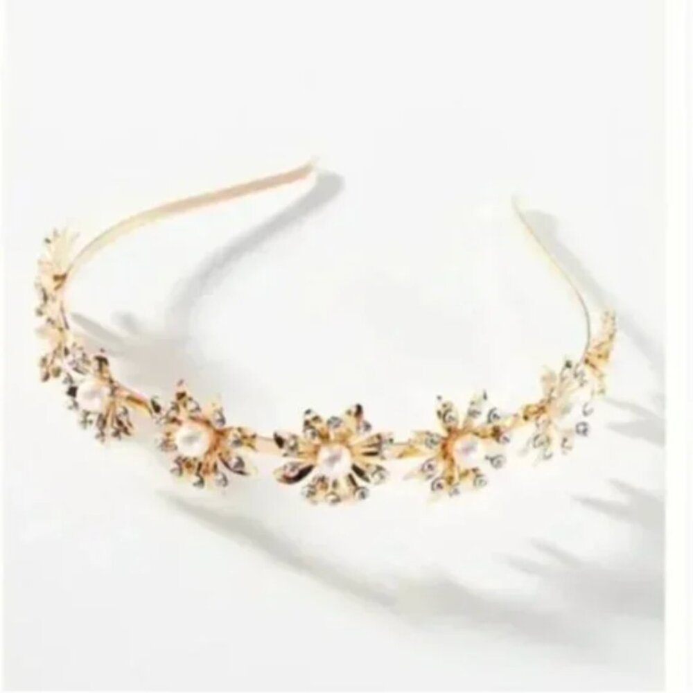⭐️ Petal Embellished Peasant Boho Art Deco Farm Hipster Chic Minimal Headband